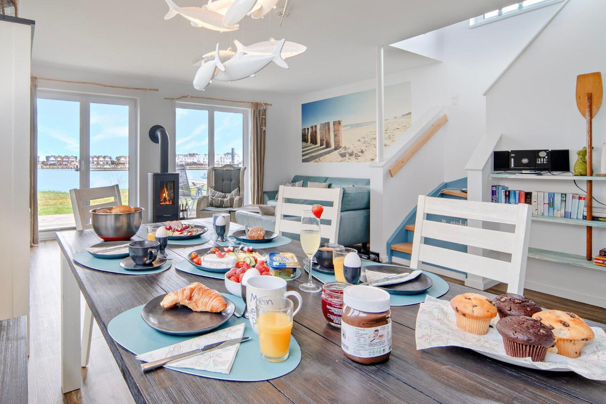 Ferienhaus Lieblingsplatz By Seeblick Ferien Oro, Direkte Wasserlage,Sauna,Kamin Olpenitz Extérieur photo